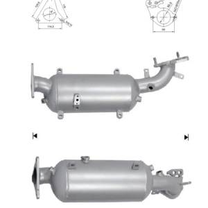 Filtro de partículas SUBARU 44612AA880, 44612AA900