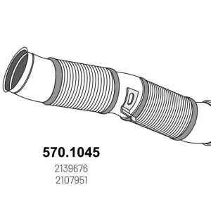 Tubo de escape 2139676