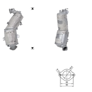 DPF FIAT 500X 1.3TD MJTD, 55283847