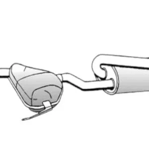 Silenciador trasero 46541025-