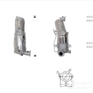 Filtro de partículas ALFA ROMEO, FIAT, SUZUKI 52098675