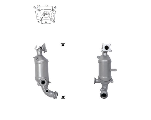 Catalizador FIAT, LANCIA 52205426