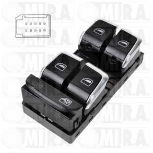 PULSANTIERA ALZAVETRO COMP. AUDI A4/A5/Q5 (10 PINES) 8K0 959 851F