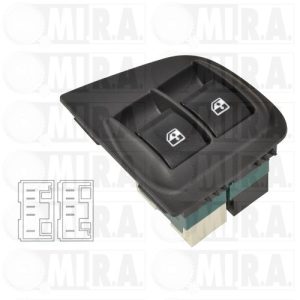 PULSANTIERA ALZAVET. FIAT DOBLO II (5+5 PINES) 735417033