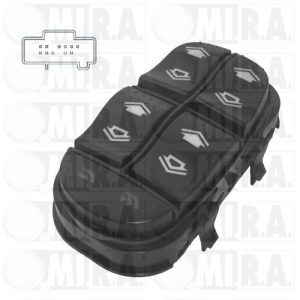 PULSANTIERA ALZAVETRO SX FORD FOCUS 98 (11 PIN) 2M5T 14A132 DB
