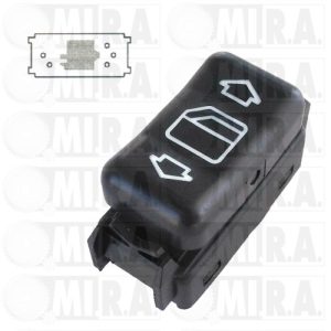PULSANTE ALZAVETRO DX-SX MERCEDES W124 (5 PIN) 124 820 46 10