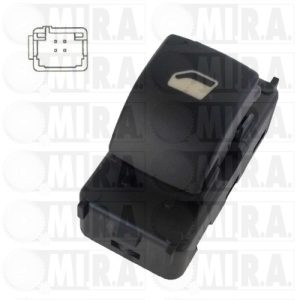 PULSANTE ALZAVETRO DX-SX PSA 207/JUMPY III/C4 (4 PIN) 6490.HQ
