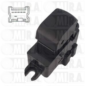 PULSANTE ALZAVETRO DX-SX NISSAN MICRA/QASHQAI (6 PIN) 74876