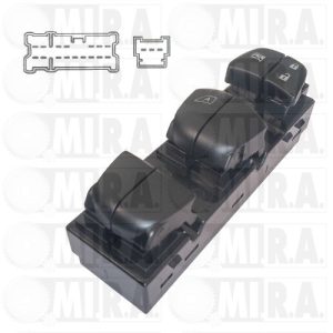 PULSANTIERA ALZAVETRO COMP. SX NISSAN JUKE/XTRAIL (16+3 PINES) 25401-1KA0A