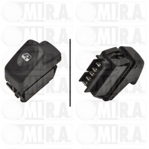 PULSANTE ALZAVETRO RENAULT CLIO II – KANGOO (5 PIN) 7700421118