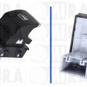 PULSANTE ALZAVETRO DX-SX VW GOLF VI/PASSAT (4 PIN) 5K0 959 855