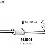 Silenciador del medio