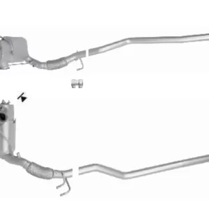 Filtro de partículas VW TIGUAN 2.0TDI