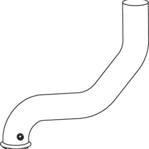Tubo de escape, central 1722406