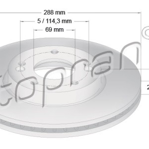 Disco de freno 631173001, 51712G4000,