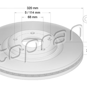 Disco de freno 631176001, 402069828R,