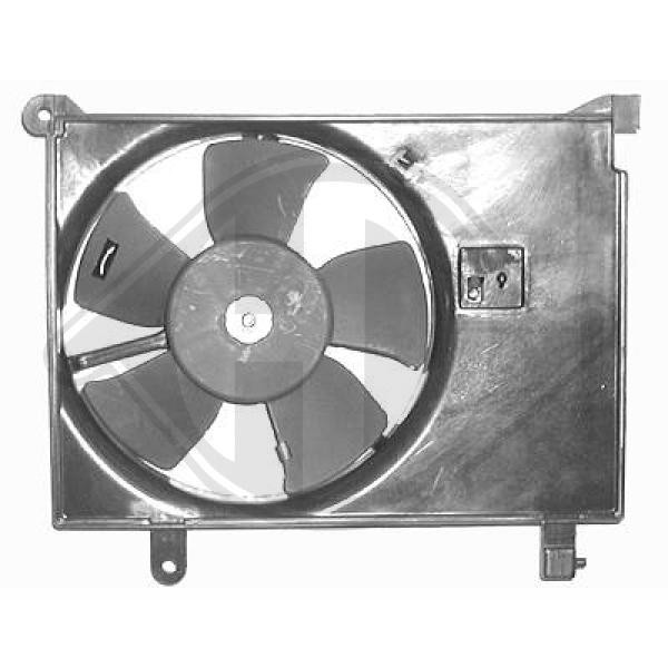 Ventilador, condensador del aire acondicionado DA03050