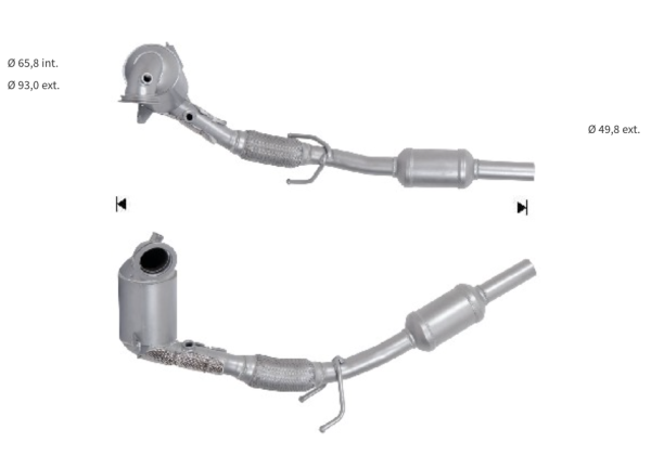 Filtro de Particulas> 6C0254503X , 6C0254503BX ,