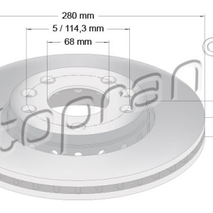Disco de freno 701100001, 402064151R,
