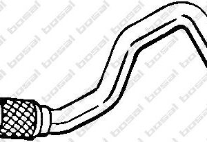 TUBO DE ESCAPE 1J0253091AR