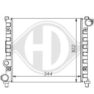 Radiador, refrigeraci¢n del motor SE021117002C