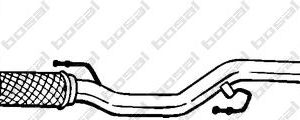 TUBO DE ESCAPE 6Q0253091G
