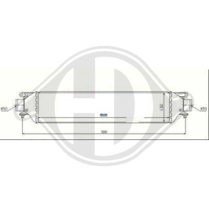 Radiador de aire de admisi¢n 51785255