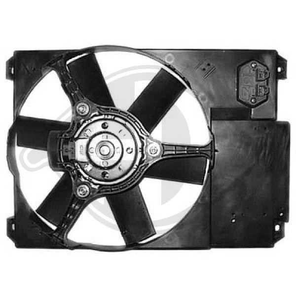 Ventilador, refrigeraci¢n del motor 1308CF