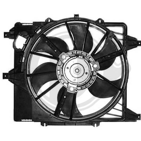 Ventilador, refrigeraci¢n del motor 7701048284