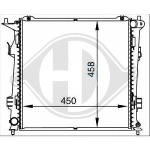 Radiador, refrigeraci¢n del motor 253101H600