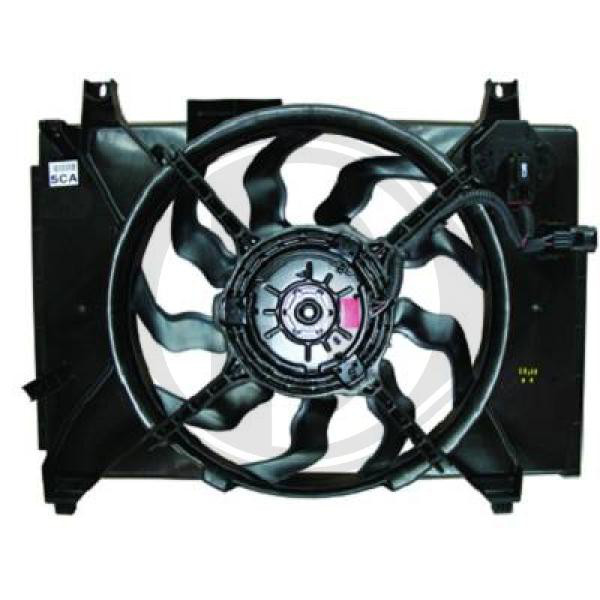 Ventilador, condensador del aire acondicionado 253801E350