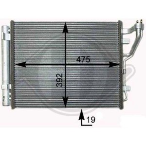 Radiador, refrigeraci¢n del motor 253102H600