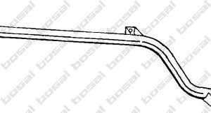 TUBO DE ESCAPE XB868382