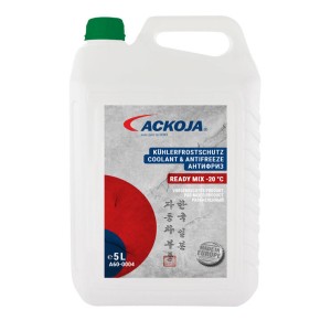 Coolant & Antifreeze green ready mix 5 L, Anticongelante