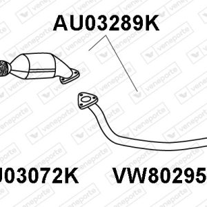 Catalizador 4B0131089EX-4B0254200HX-