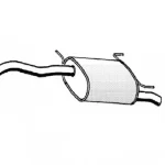 Silenciador Nissan Primera