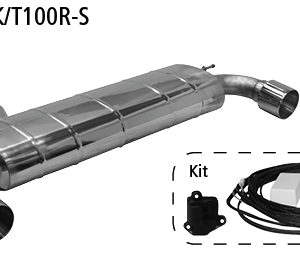 Silenciador trasero para BMW BMWF40-K/T100R-S