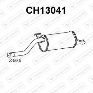 Silenciador trasero 95031938-