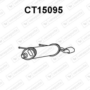 Silenciador trasero 1726H3-1726L5-1726R9-1726S0-1726S1