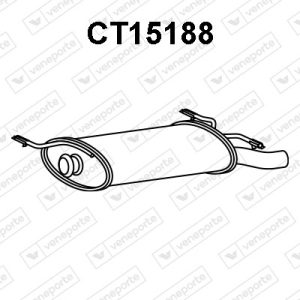 Silenciador trasero 1726S8-