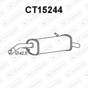 Silenciador trasero 1726NV-1726VP-1726ZK-1726ZL-1726ZV