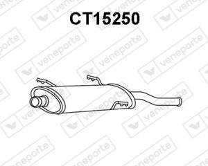 Silenciador trasero 1726JK-