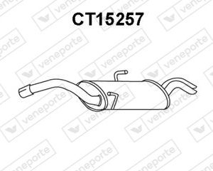 Silenciador trasero 1726HC-1726HE-1726HT-1726HV-1726NE