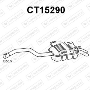 Silenciador trasero 1726LY-