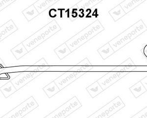 Tubo de escape 1717AG-1717CS-