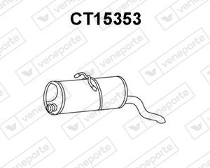 Silenciador trasero 1726GL-1726GN-1730L6-