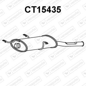 Silenciador trasero 1726FG-1726X6-