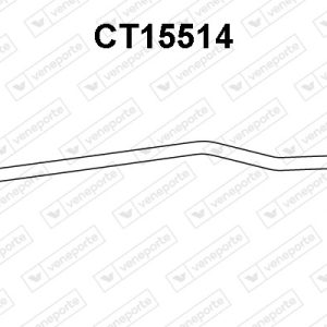 Tubo de escape 1717Z3-