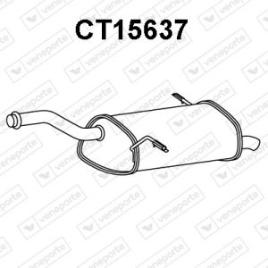 Silenciador trasero 1730A0-