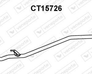 Tubo de escape 1731LJ-9661844280-